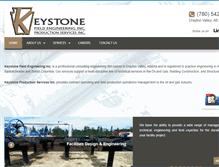 Tablet Screenshot of keystonefieldeng.com